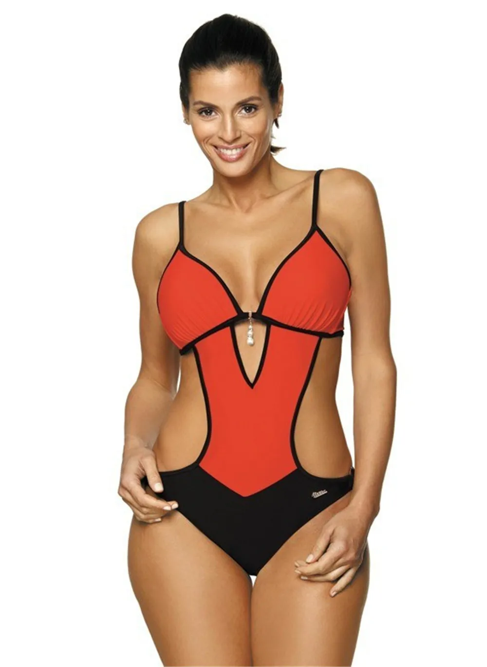 

2019 New Arrival Sexy Thong One Piece Swimsuit Push Up Swimwear Women Hollow Out Bathing Suit Swim Wear Monokini Beach Wear