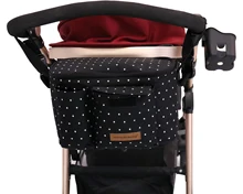 

Baby Stroller Organizer Nappy Bag Hook Hanging Mummy Carriage Waterproof Bottle Bag Handbag Pram Cart Organizer Diaper Bag