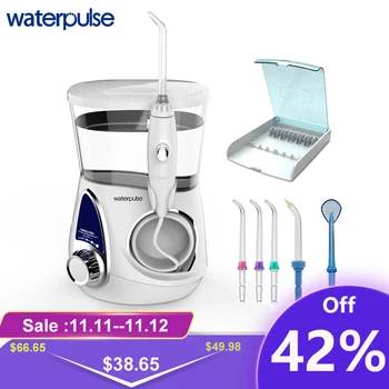

Waterpulse V600G/V600 Electric Oral Irrigator 700ml Family Water Floss Dental Jet Irrigator Oral Hygiene Teeth Cleaning