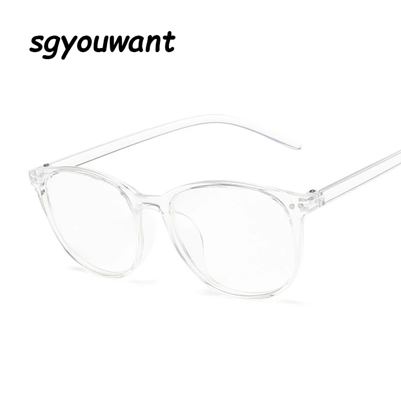 2020 Retro Men Transparent Glasses Clear Lenses PC Comotuer Square Eyeglasses Frames For Women Reading Eyewear Male Spectacle | Аксессуары