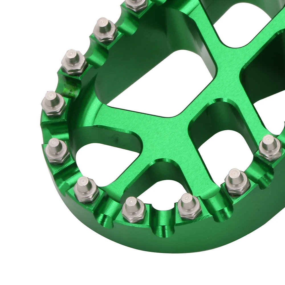 Подножки для мотоцикла с ЧПУ подножки KAWASAKI KLX250R KLX250 KLX250S KLX250SF KLX300R KLX650 KLX650R