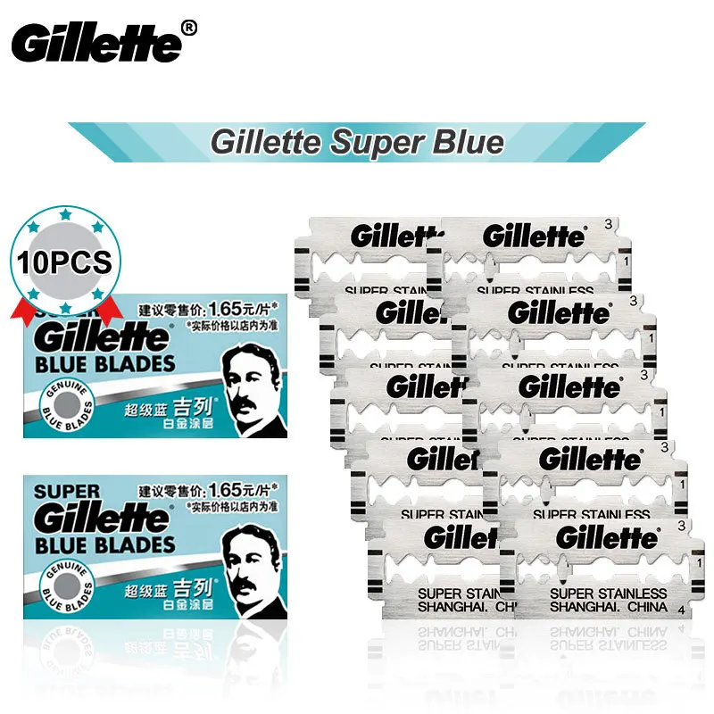 Бритвенное лезвие Gillette для мужчин традиционного старого головки лопастей из