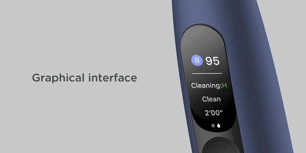 New Global Version Oclean X Pro Blue Electric Toothbrush Touch Screen IPX7 Fast Charging Smart Sonic Electric Toothbrush Adult New Global Version Oclean X Pro Blue Electric Toothbrush Touch Screen IPX7 Fast Charging Smart Sonic Electric Toothbrush Adult