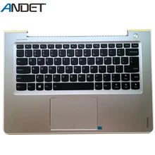 95% для lenovo IdeaPad 310S-14 510S-14 310S 510S Упор для рук США клавиатура верхний чехол верхняя крышка с подсветкой