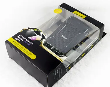 10 шт. громкой связи Bluetooth автомобильный комплект Bluetooth динамик, фиксируется на солнцезащитный козырек клип автомобильный спикерфон-2013 тип