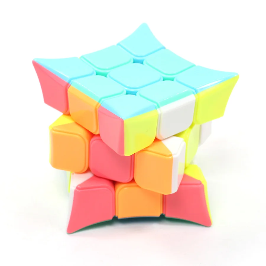 3x3x3 Puzzle Cube Yongjun Jinjiao Cube 3x3 Golden Honer 3x3x3 Magic Cube 3*3 Cubo Magico Stickerless Sharp Coner