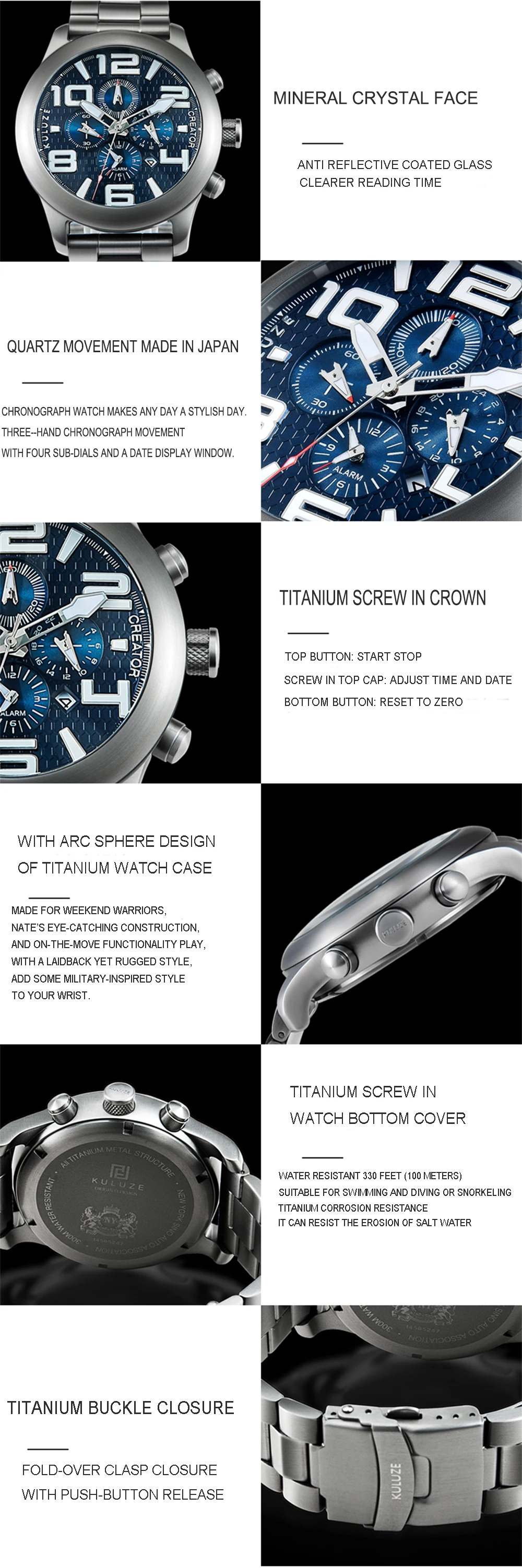titanium cinta multifuncional relógio esportivo