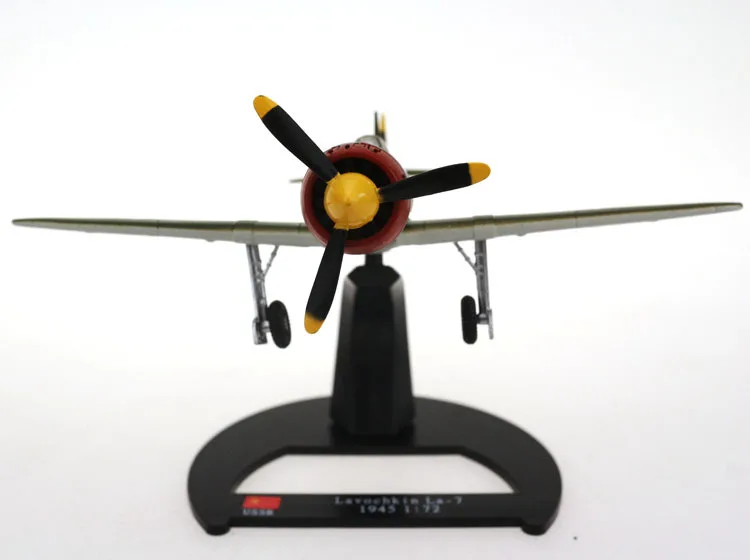 AVIONES 1/72 масштаб военная модель игрушки советские воздушные силы LAWOCZKIN LA-7 боец литой металлический самолет модель игрушка для коллекции
