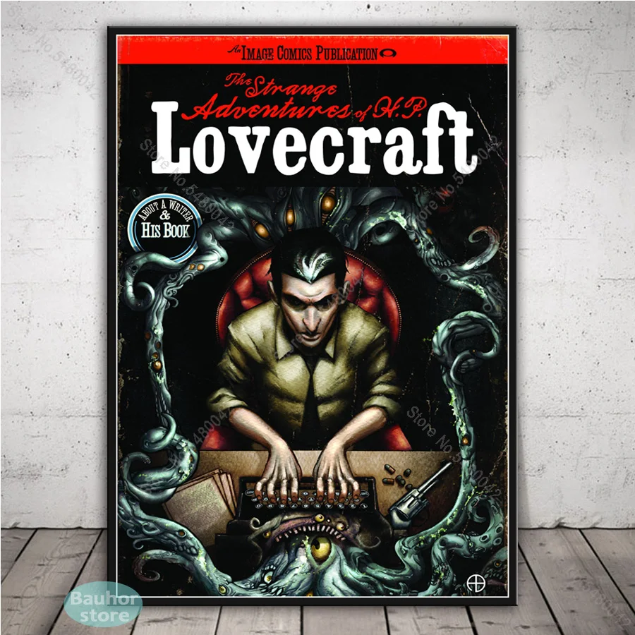 Художественный плакат Lovecraft гибкие плакаты-портреты и принты настенные