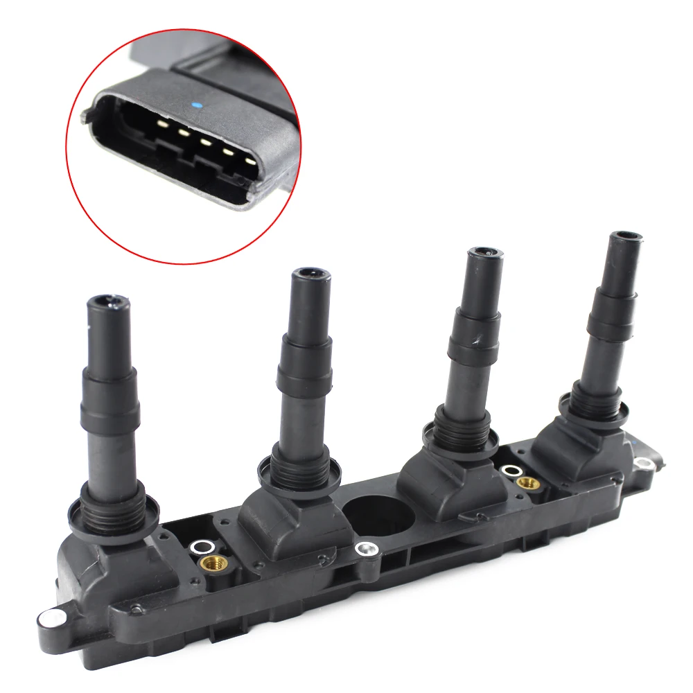 Катушка зажигания 09119567 1208008 для VAUXHALL для Opel Astra H G Corsa C Meriva Signum Tigra Twintop Vectra B C Zafira A для Saab