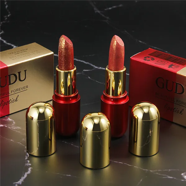 Women Sexy Lipstick Long Lasting Moisturizing Non-stick Lipstick Makeup Accessory