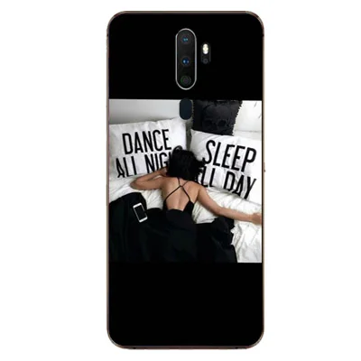 Для OPPO A5 чехол роскошный чехол из ТПУ и силикона чехол s для OPPO A9 задняя крышка телефона Funda Coque - Цвет: M9