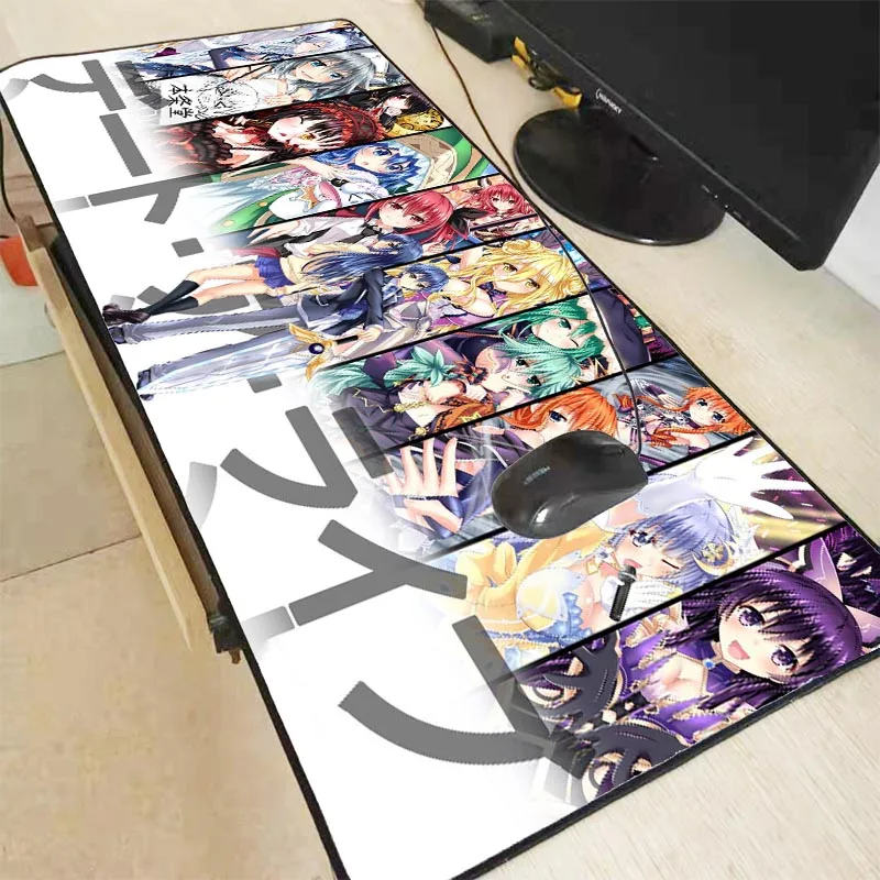  90x40cm/30X60CM XL Japan Anime Date A Live Large Cute Girl Mouse Pad Mouse Pad Gaming Mousepad Desk