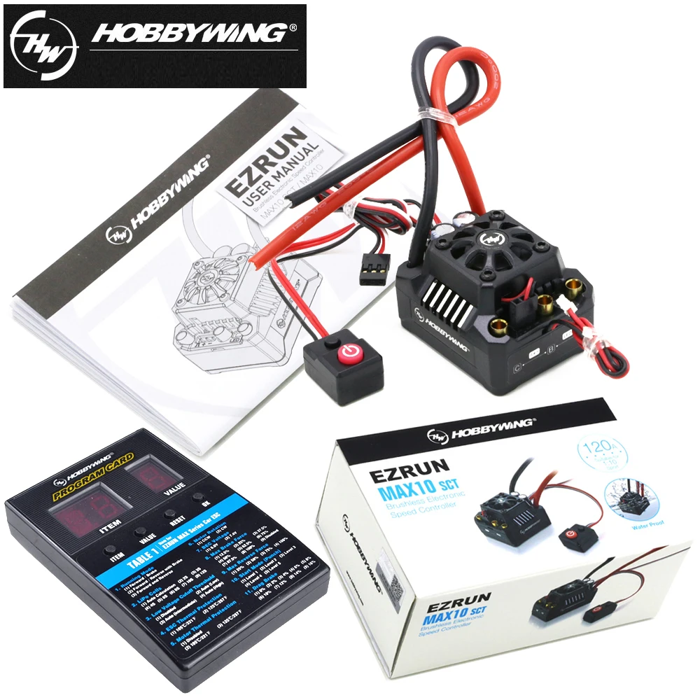 HOBBYWING COMBO-XR10 Justock G3S ESC & 3650 SD G2.1