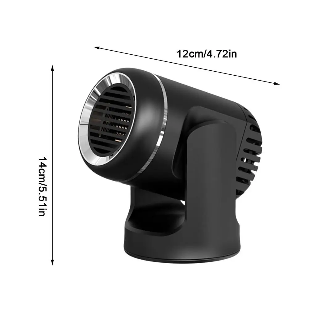 Riscaldatore d'aria per auto 12/24v Nuovo riscaldatore per auto, ventilatore ad aria calda, sbrinatore per parabrezza portatile, ventilatore elettrico di raffreddamento e riscaldamento_voghion.com