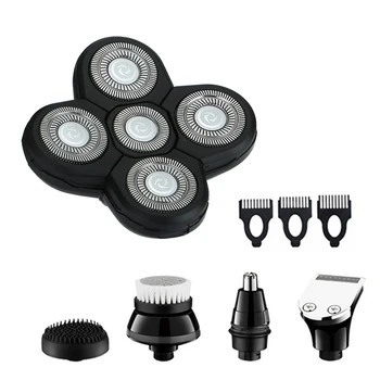

Replacement Electric Shaver Head Nose Trimmer Sideburns Knife Facial Cleansing Sponge Brush Independently Cutter Floating Head