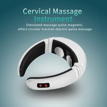 

Multifunctional cervical massager heating neck massager wireless electromagnetic pulse cervical physiotherapy instrument