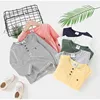 2022 Summer New 2-8 9 10 Years Baby Children'S Clothing Solid Color Soft Cotton Long Sleeve Pullover Basic T-Shirt For Kids Boys ► Photo 3/6