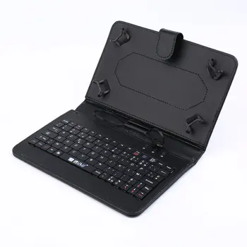 

Ultra-Slim 7 Inches Adjustable Tablet Case Keyboard Stand Cover for Android Tablet with Micro USB Connection (French Version)