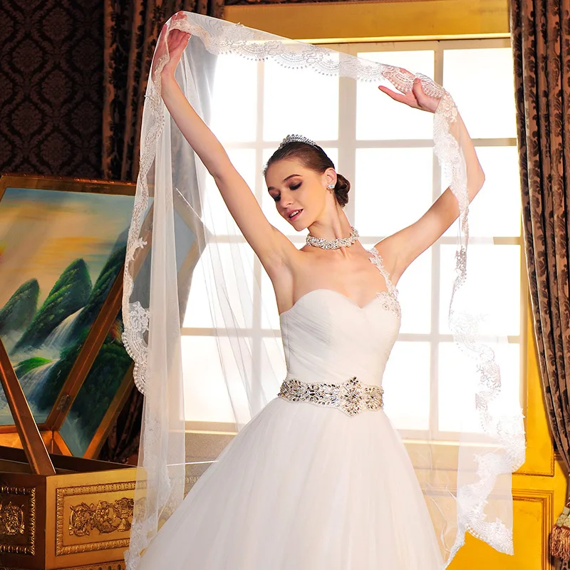Принцесса кружева Элегантная аппликация на одном плече Vestido de novia Robe De Mariage с открытыми плечами Мать невесты платья