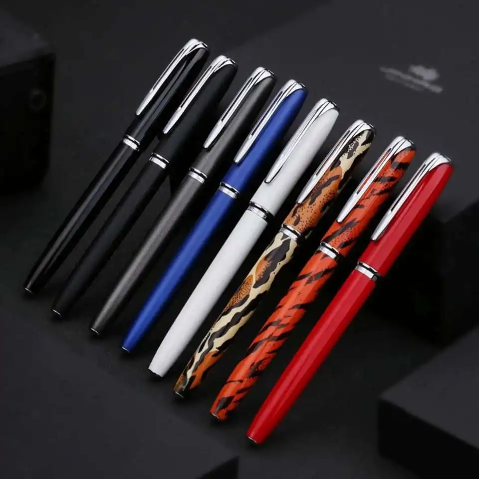 Jinhao 996 леопардовая перьевая ручка новый стиль Роскошная чернильная
