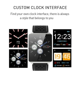 

CK19 smart watch Wristband Blood Pressure Blood Oxygen Heart Rate Monitor Smart Bracelet Pedometer IP67 Waterproof Smart Band
