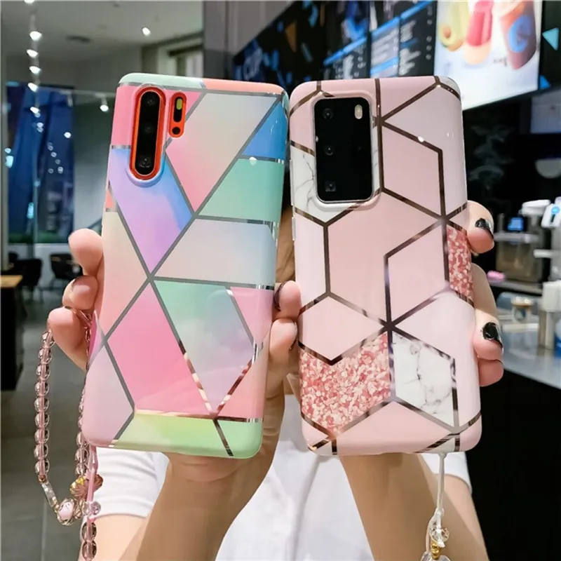 Чехол для samsung galaxy A21S 51 71 5G 41 50 30S 70 40 M21 30 Note 20 10 pro 9 8 s20 ultra s10 s9 s8 plus чехол с мраморной