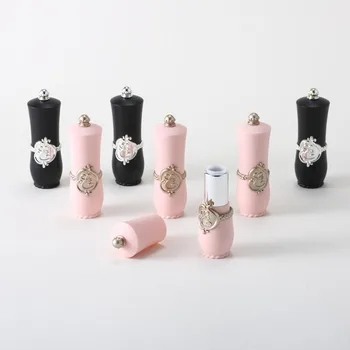 

10pcs 12.1 mm Palace Vintage Style Empty Lipstick Tube DIY Lip Balm Stick Refillable Bottle Container Makeup Tools Accessories