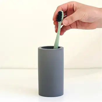

Toothbrush Holder Cup Bathroom Toothbrushes Chopsticks Spoons Water Absorbent Storage Organizer Mug