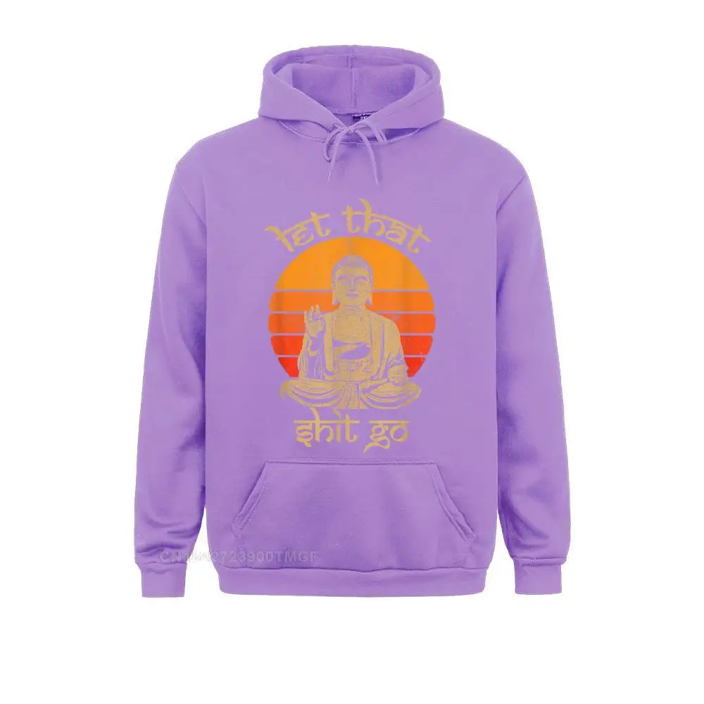 Europe Funny Let That Shit Go Buddha Shirt__19170 Women Sweatshirts Funky Summer Fall Long Sleeve  Hoodies Summer Clothes Funny Let That Shit Go Buddha Shirt__19170purple