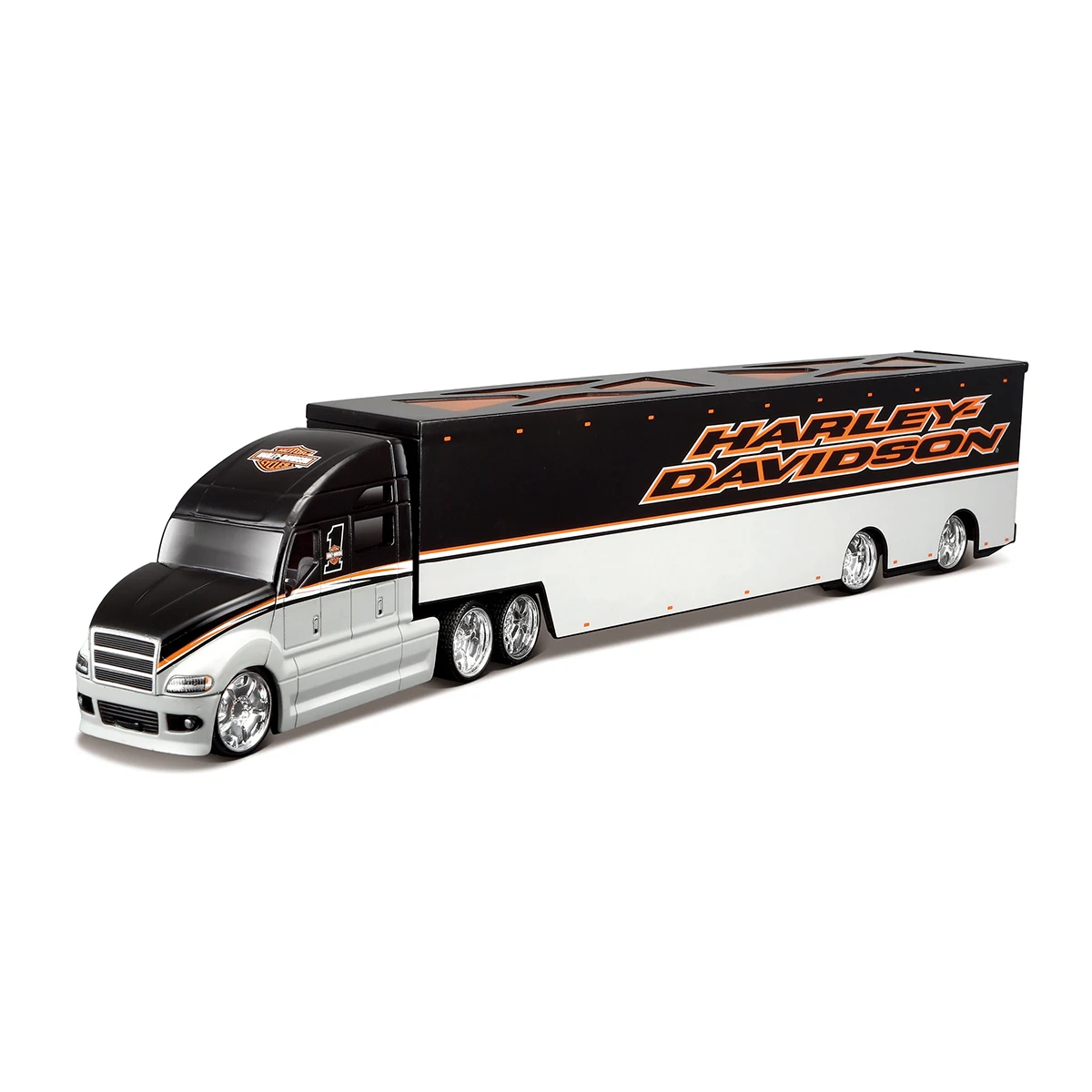 Maisto 1:64 Harley-Davidson Grey Haulers Die Cast Collectible Hobbies Motorcycle Model Toys