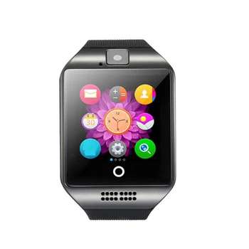 

Q18 Smart Watch With Camera Bluetooth Smartwatch SIM TF Card Slot Fitness Activity Tracker Sport Watch For Android