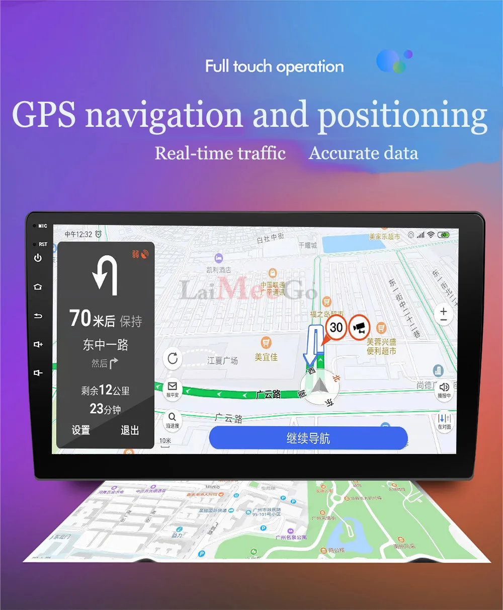 9 Inch Car HD Touch Screen Bluetooth Android Stereo Player 2 Din Radio GPS Navigation Mirror link  MP5 Android 8.1 Support WIFi (5)