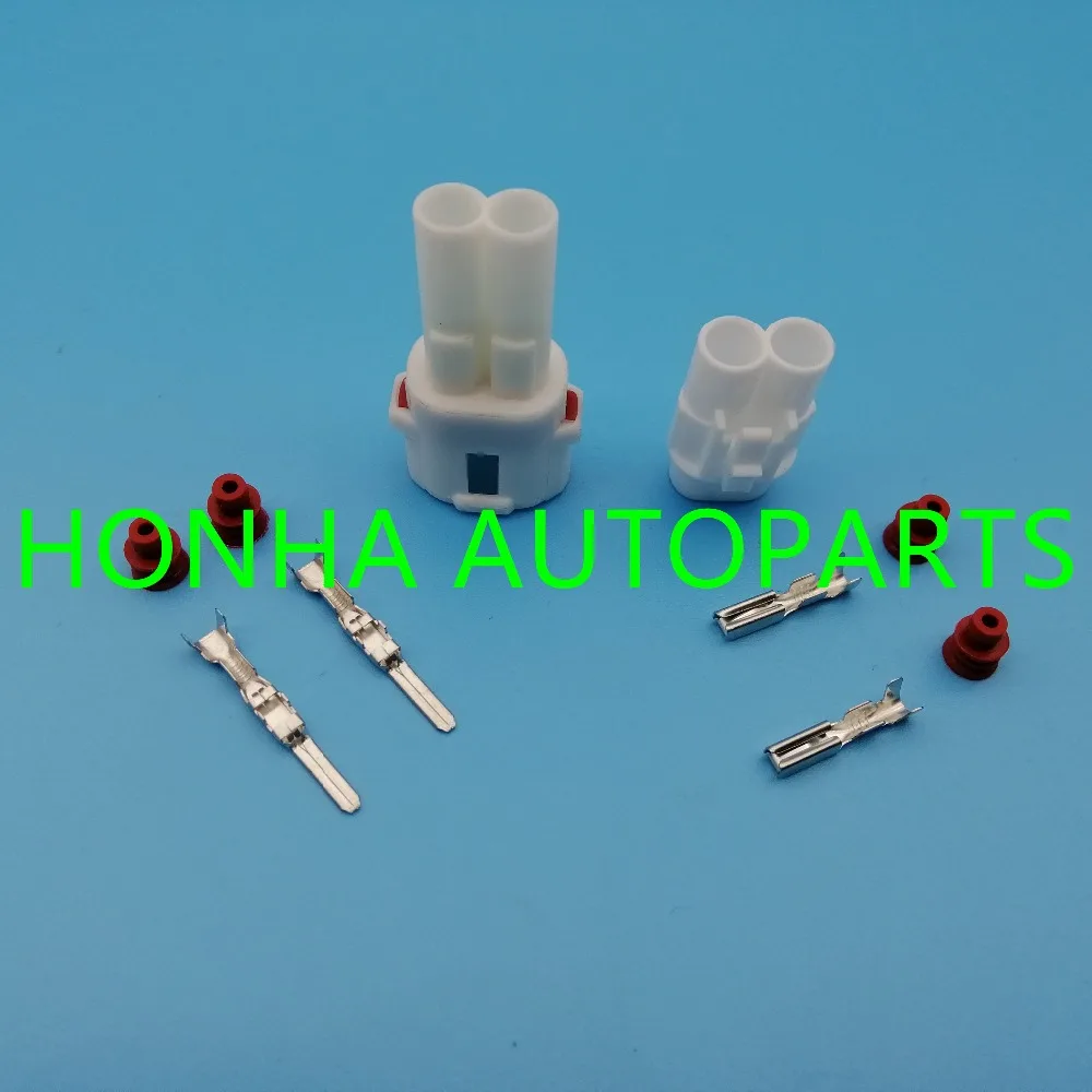 10 шт. 2 Pin/Way MT. 090-2,3 мм мужской и женский блокировочный разъем 6180-2321 6187-2311
