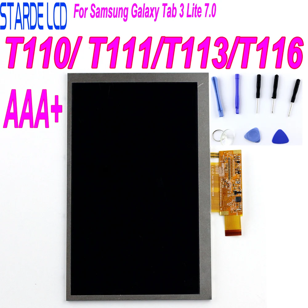 Для samsung Galaxy Tab 3 Lite 7,0 T110 SM-T110 ЖК-дисплей T111 ЖК-экран T113 T116 ЖК-дисплей сенсорный экран панель монитор модуль