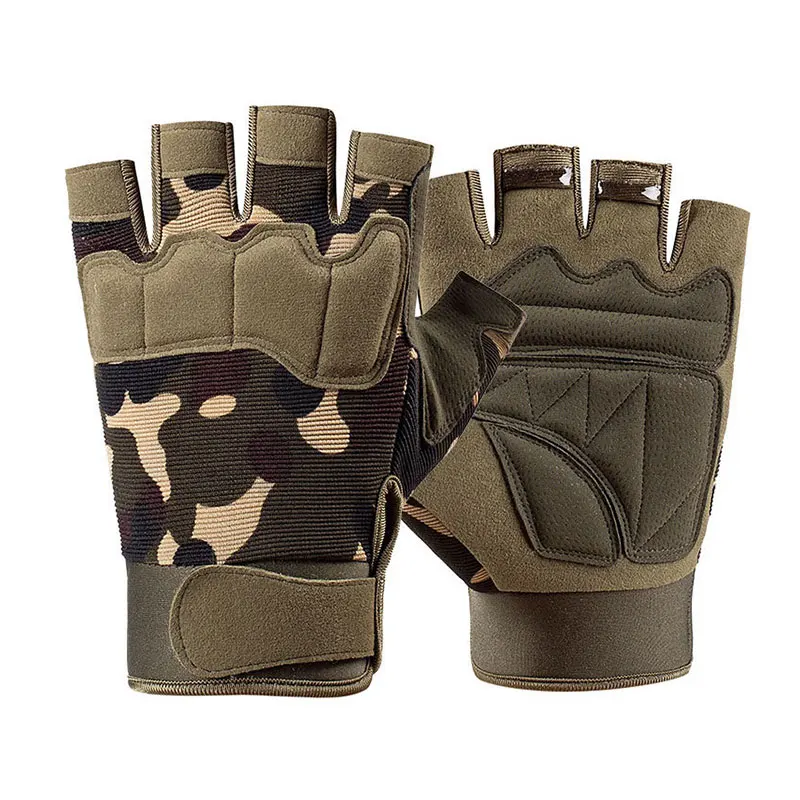 best warm gloves for men Outdoor Tactical Gloves Airsoft Gloves Half Finger Type Military Men Combat Gloves Shooting Hunting Gloves Outdoor Sports Gloves best mens mittens