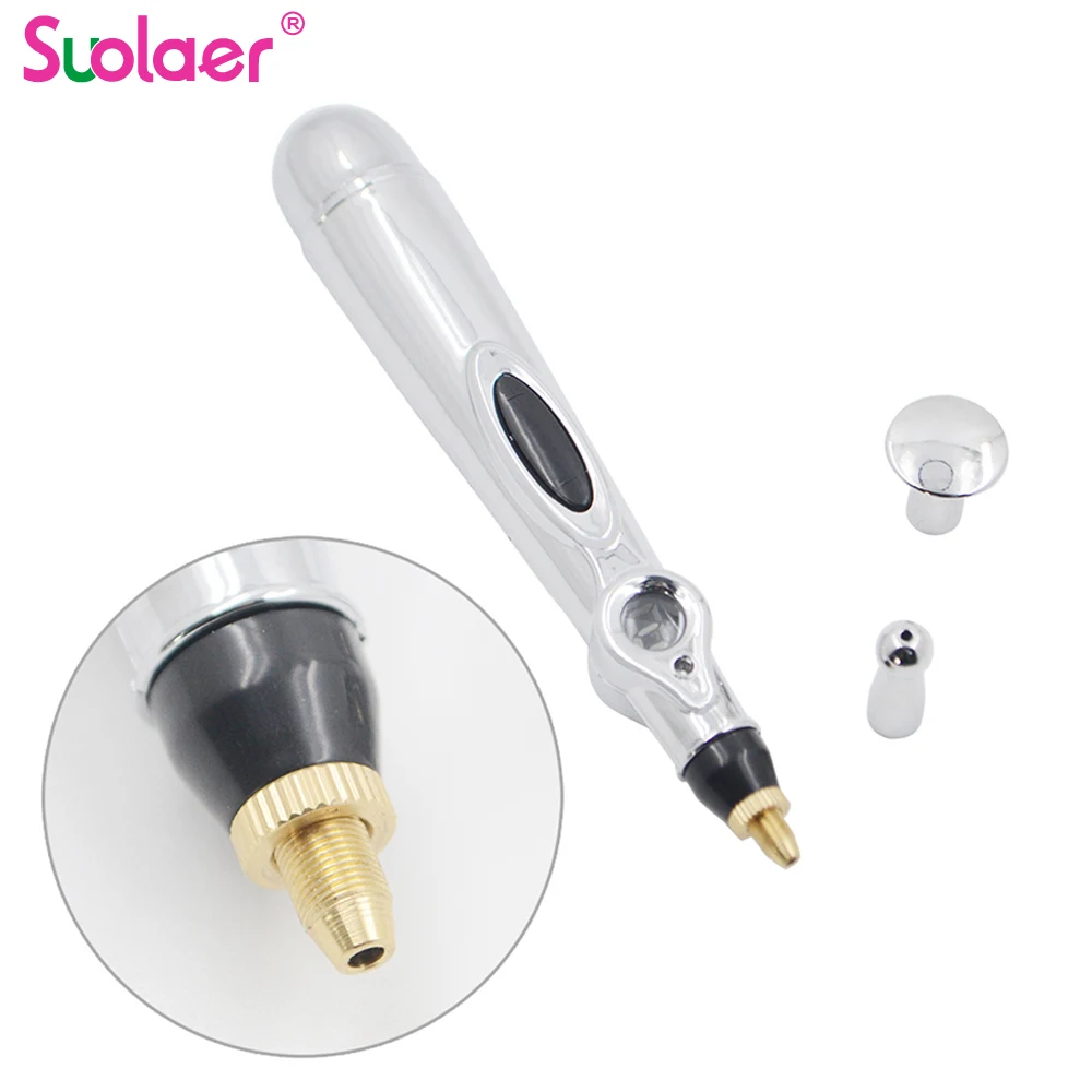 Новинка 2018 электронная акупунктурная ручка электрические меридианы лазерная