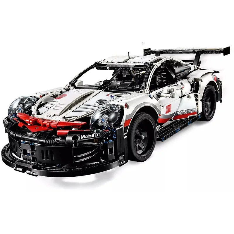 Серия Porscheee строительные блоки совместимы с легодом technic 42096 13387 спортивный автомобиль гоночный автомобиль супер автомобиль детские игрушки Кирпичи