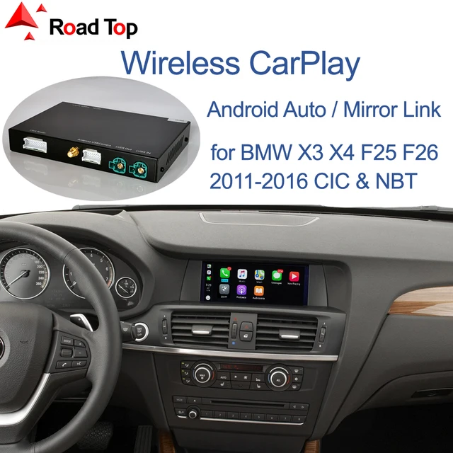 $245 Wireless CarPlay for BMW CICNBTEVO System X3 F25 X4 F26 2011-2020 with Android Mirror Link AirPlay Car Play Function