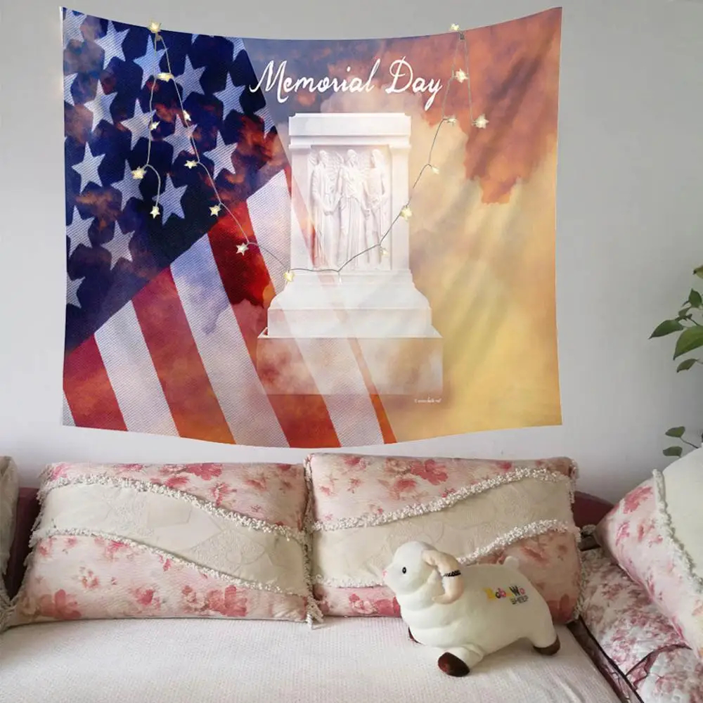 Новое поступление модный 150x200cm американский День Независимости сад флаг домашний декор Печать флаг высокого качества Пользовательский Флаг CD