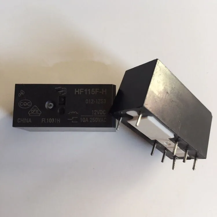 5 шт./лот HF115F-H 012-1ZS3 HF115F-H-012-1ZS3 12VDC 10A 8 Relay | Электронные компоненты и принадлежности