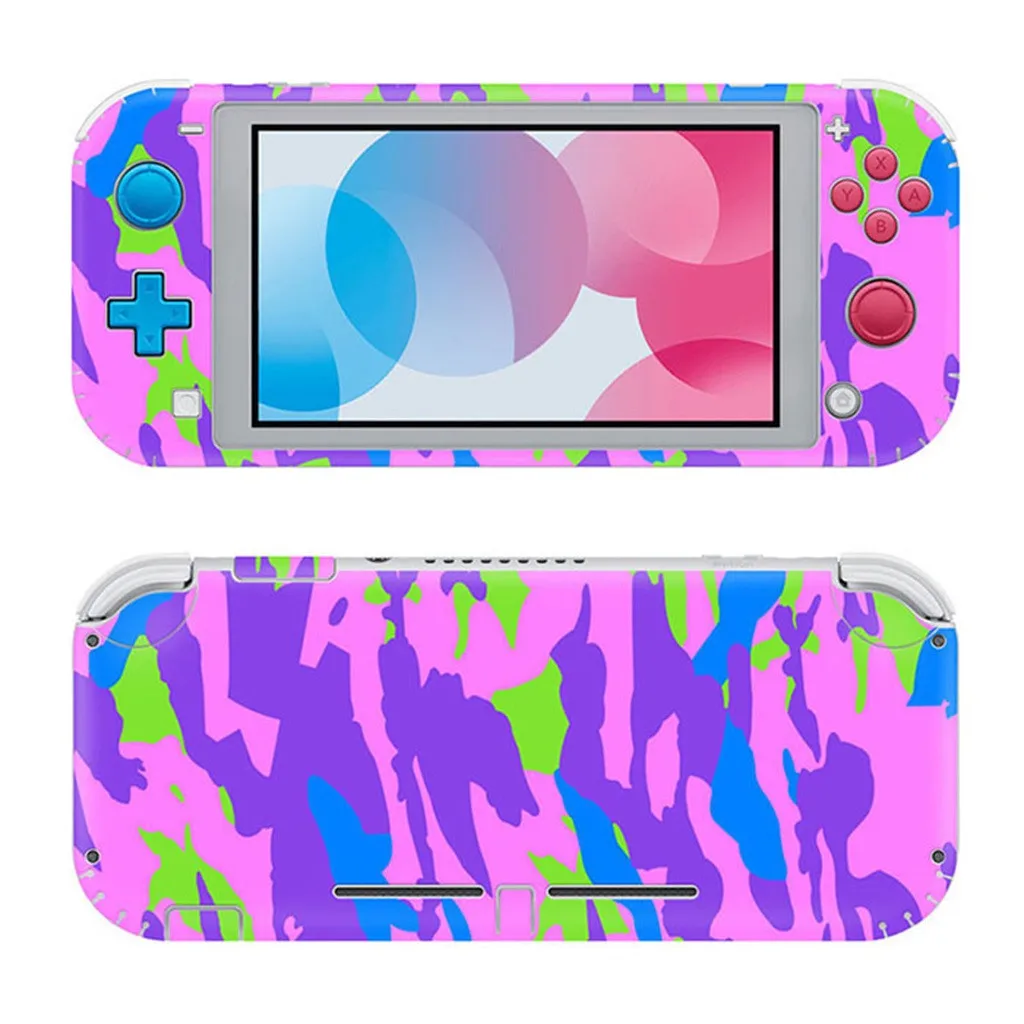 H Защитный чехол-наклейка для пульта дистанционного управления kingd Switch Lite, чехол для пульта управления, Сменный Чехол для контроллера Pegatinas 1021#2 - Цвет: H