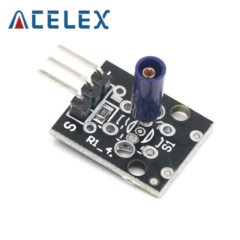 3pin KY 002 SW 18015P датчик вибрационного переключателя Module для arduino Diy Kit|Детали и