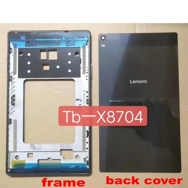 Original New Tab 4 8 Plus TB-X8704F Battery Back Cover Housing For Lenovo  Tab 4 Plus TB-8704X TB 8704X TB-8704V Front frame