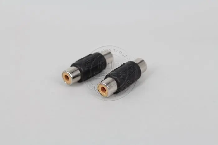 AV Butt Joint Lotus through Connector Lotus USB Extend Turn Female Insert RCA Female to RCA Mother Audio Adapter