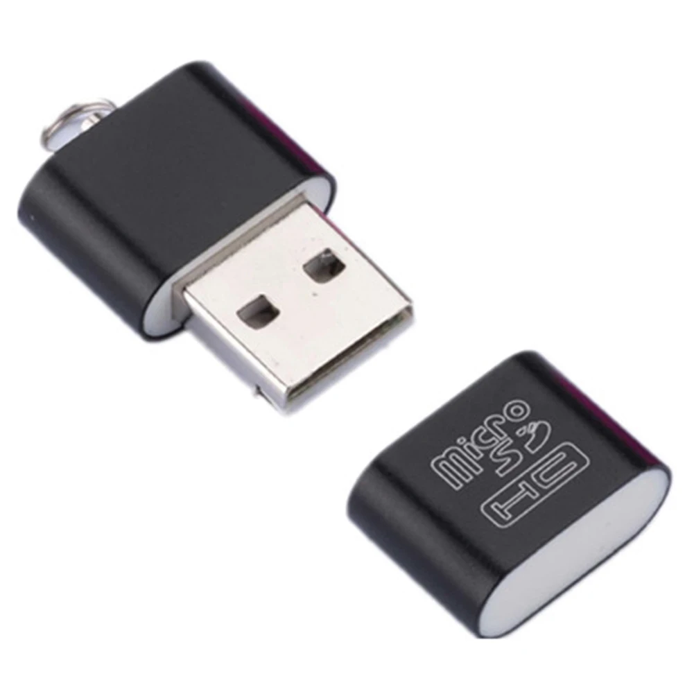 Мини Портативный Универсальный USB 2,0 TF флэш-карта памяти считыватель компьютера высокоскоростная карта памяти удлинитель-переходник для ПК ноутбука