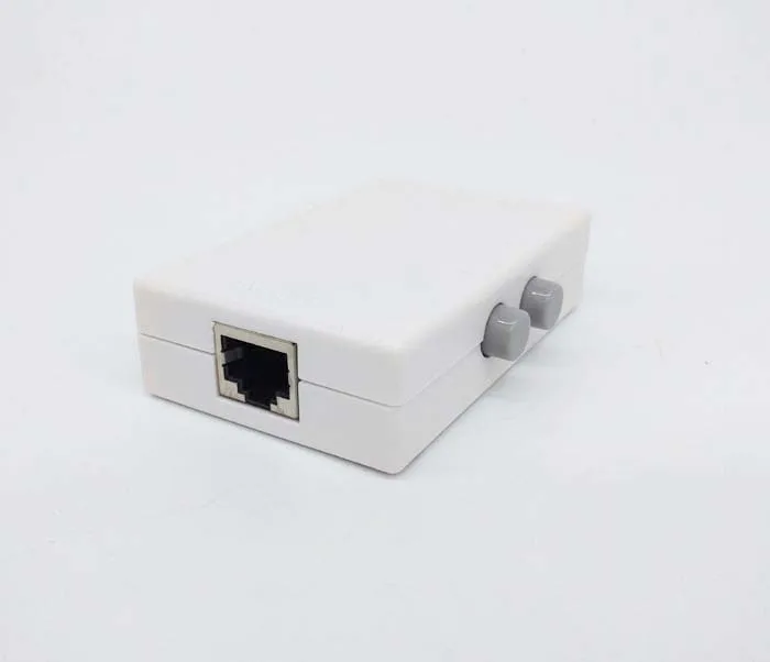10 шт. MT-VIKI 2 порта RJ45 Сплиттер мини интернет внутренний внешний сетевой обмен 2 в 1 выход или 1 в bilater коммутатор MT-RJ45-2M