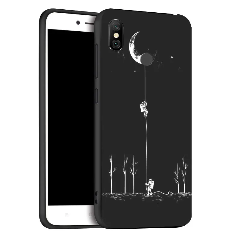 x059 Черный чехол с 3D рисунком для Xiao mi Red mi K20 Note 7 6 5 Pro 7A 6A Чехол Мягкий матовый чехол для телефона для Xiaomi mi 9T A2 Lite - Цвет: x059