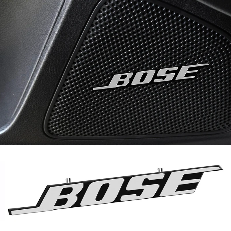 Металлическая наклейка с эмблемой динамика 4 шт. 3D для стайлинга BOSE Lexus RX 300 IS 250 300L