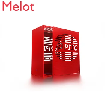 

E-Sports Aipai X3 All Aluminum ITX Mini A4 Desktop Computer Host Side Transparent 1U Small Case Non-K39 S3